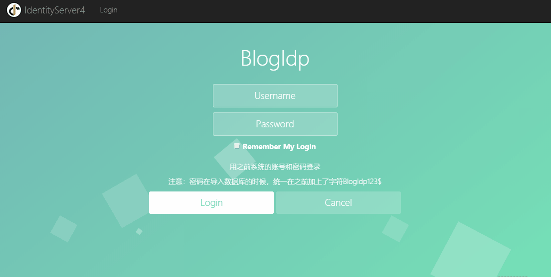 從壹開始 [ Ids4實戰(zhàn) ] 之三║ 詳解授權(quán)持久化 & 用戶數(shù)據(jù)遷移